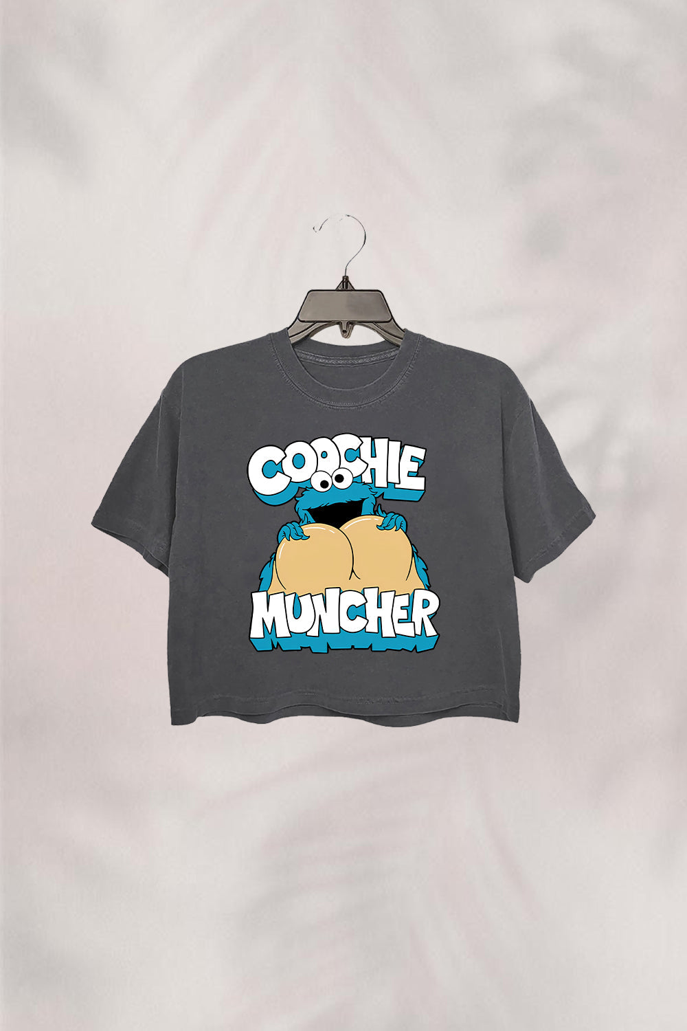 Funny Coochie Muncher Crop Top For Women