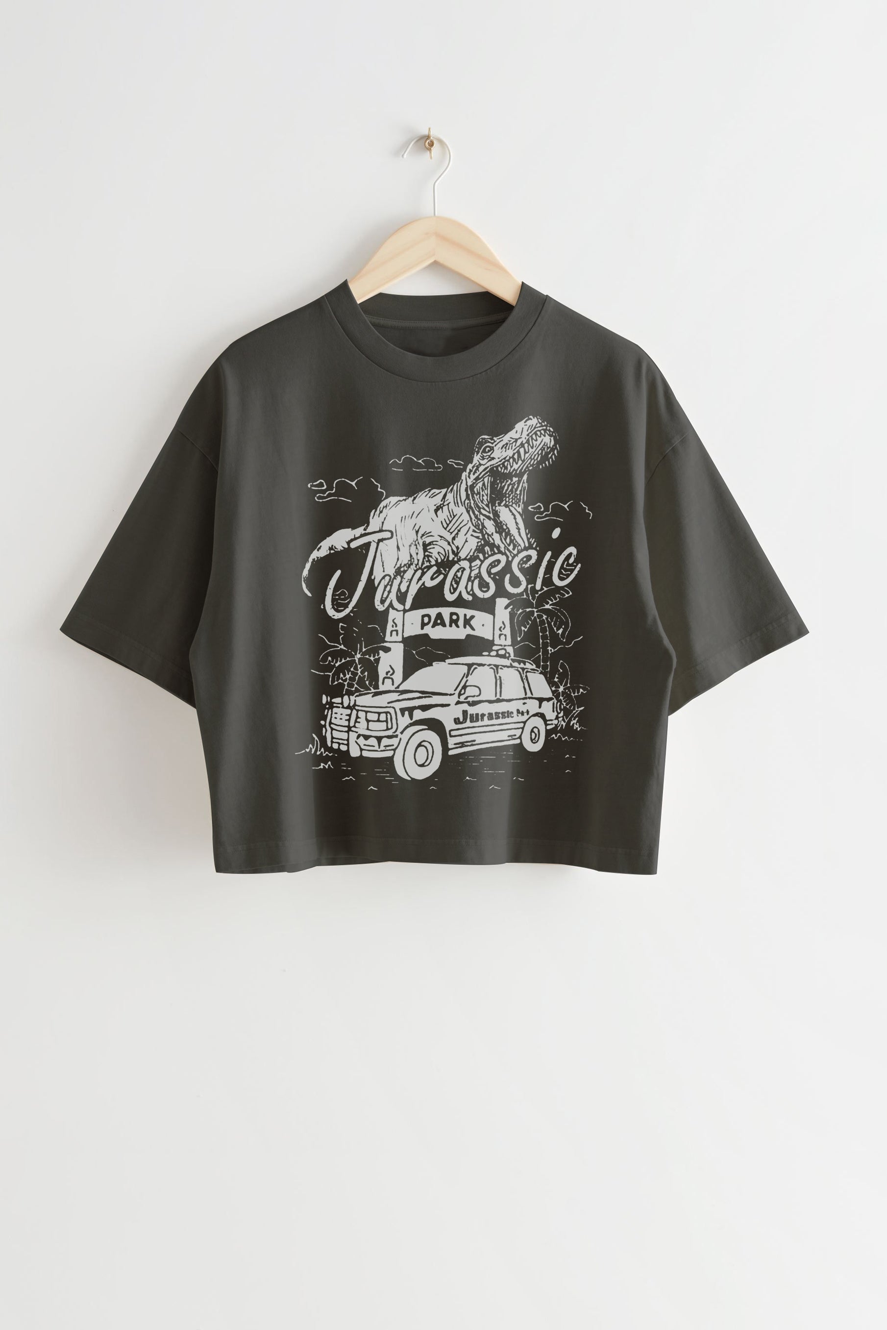 Vintage Jurassic Park Tee For Women